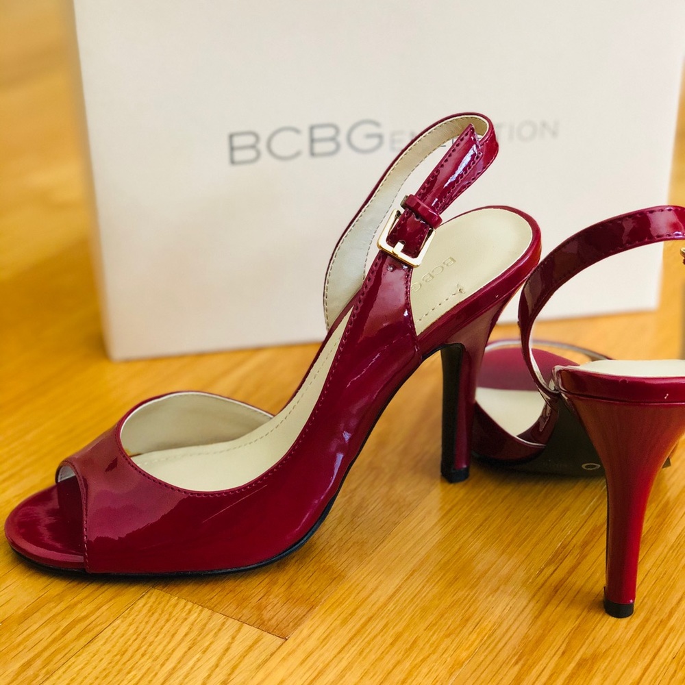 BCBGeneration Red High Heels - Picture 3 of 9